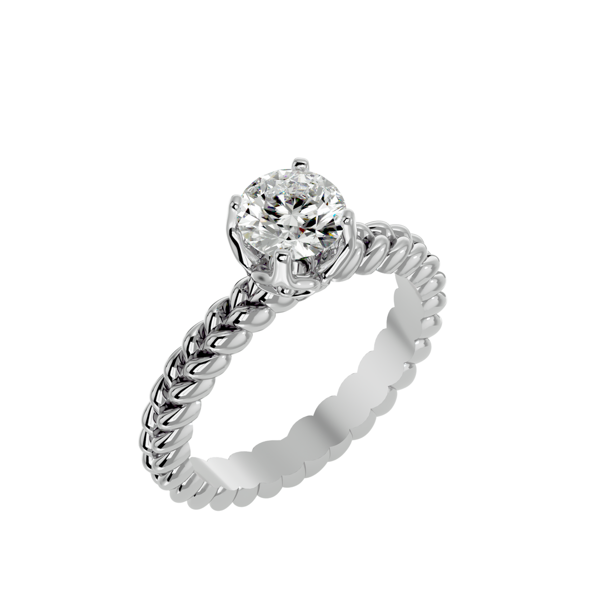 Primrose Solitaire Ring
