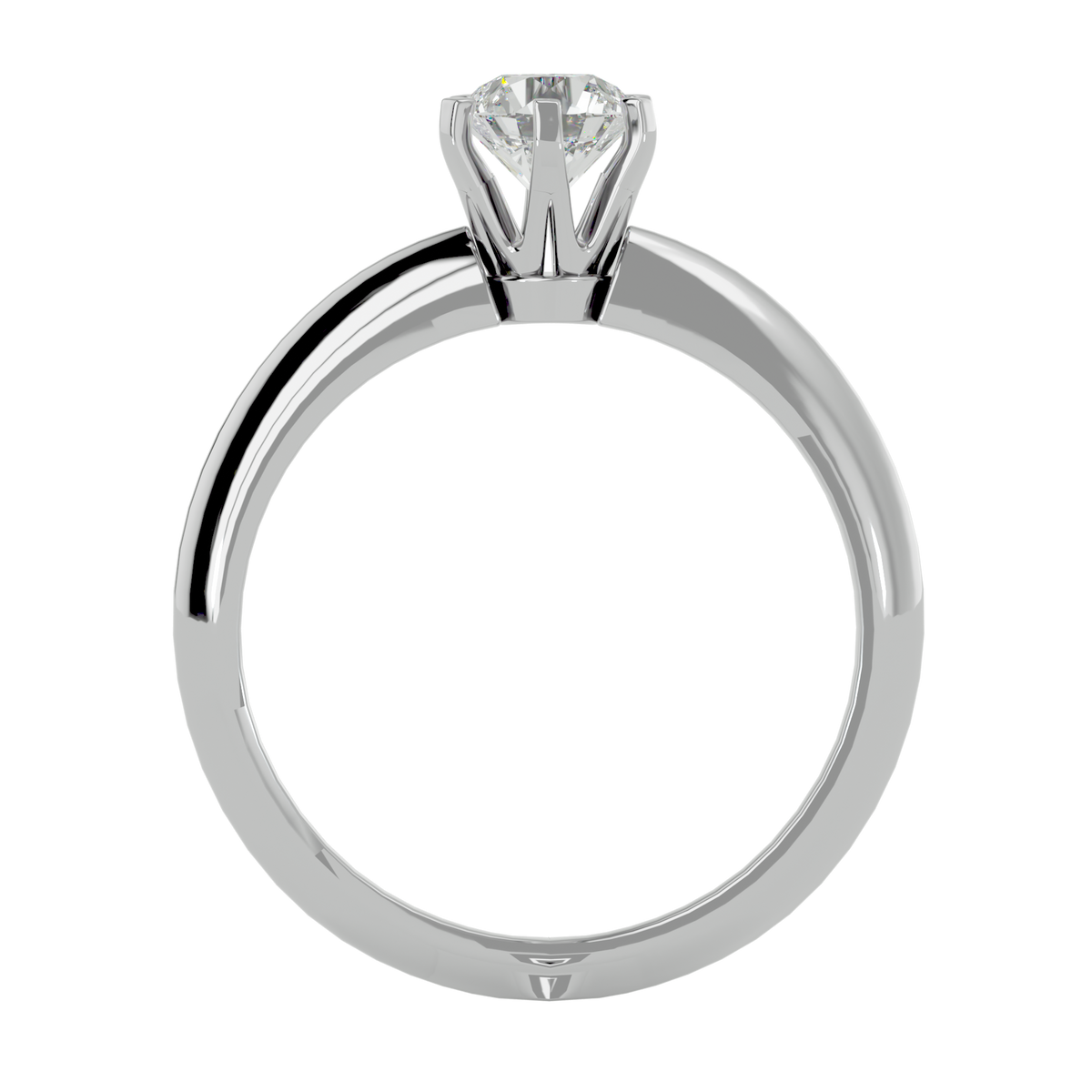 Poppy Solitaire Ring