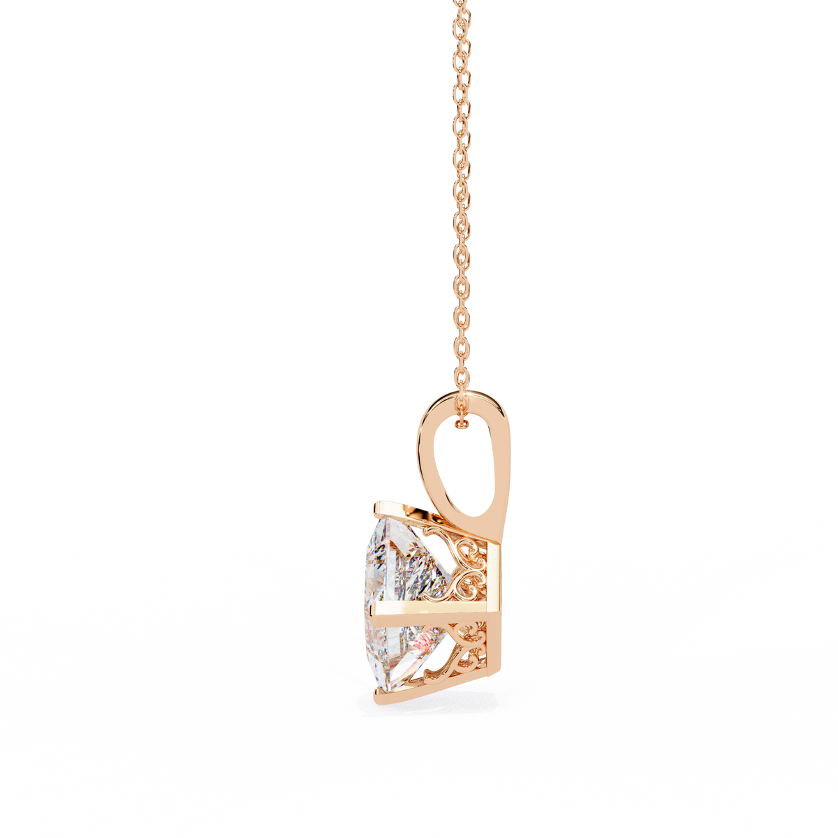 Kennedy Solitaire Pendant