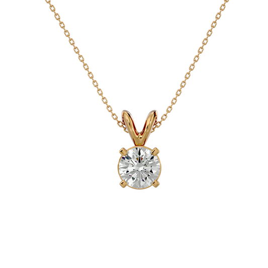 Lillian Solitaire Pendant