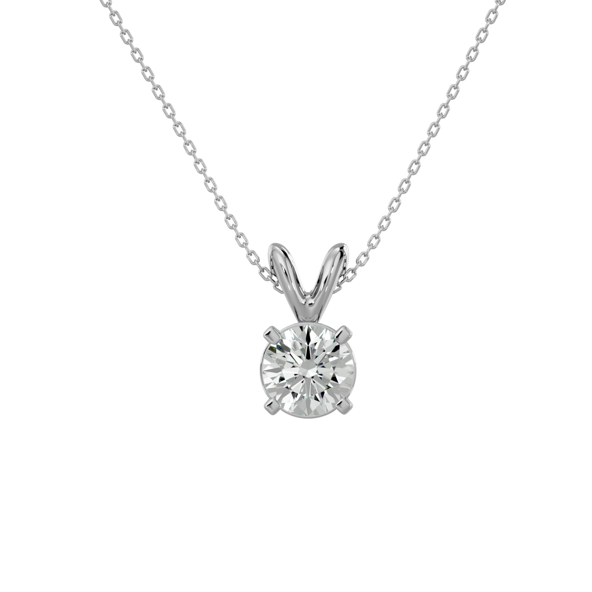 Lillian Solitaire Pendant