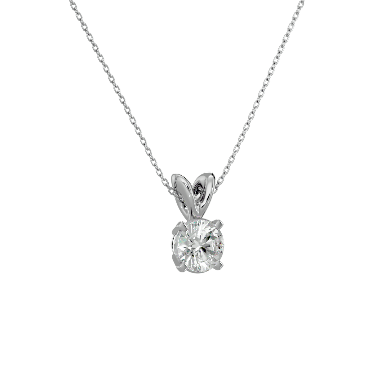 Lillian Solitaire Pendant