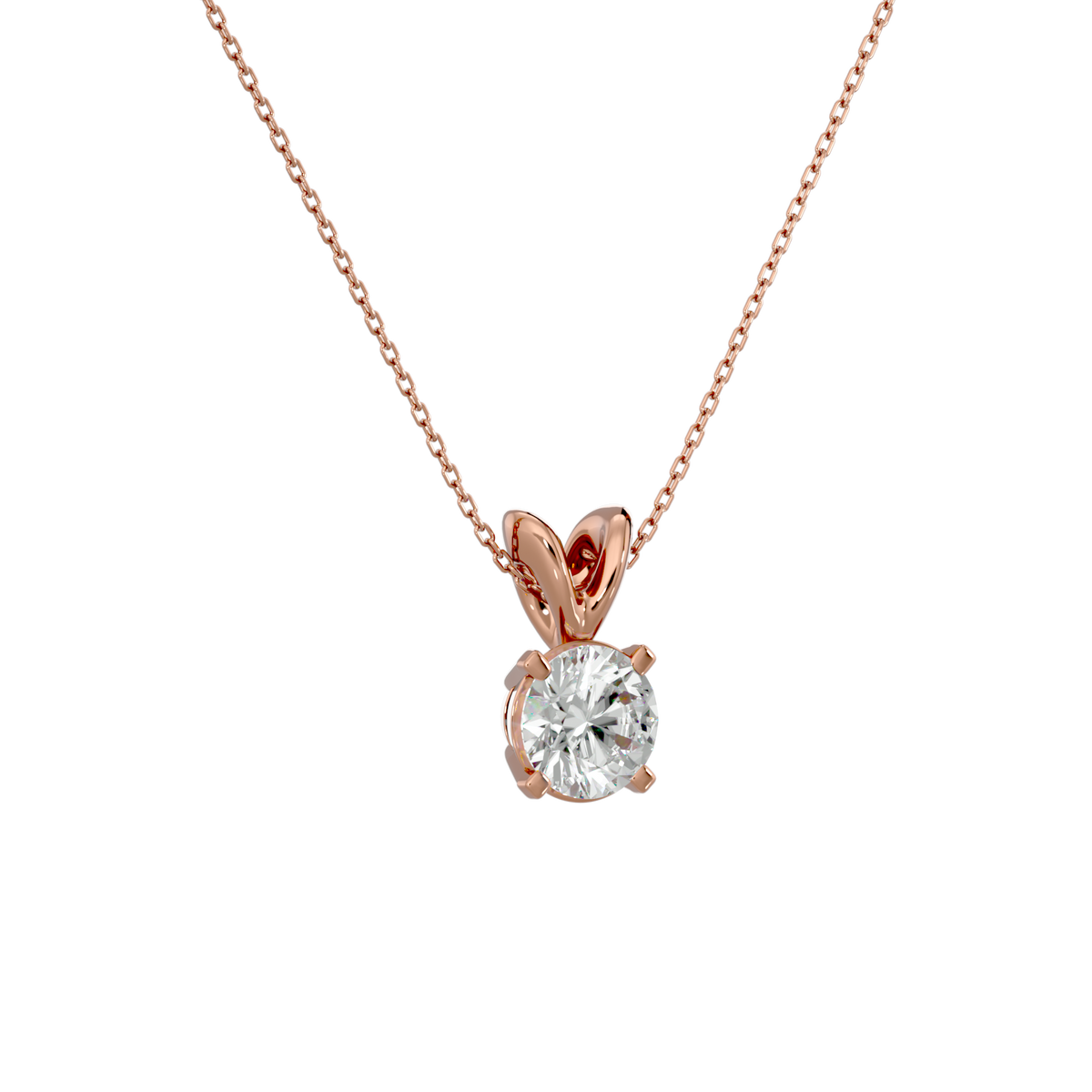 Lillian Solitaire Pendant