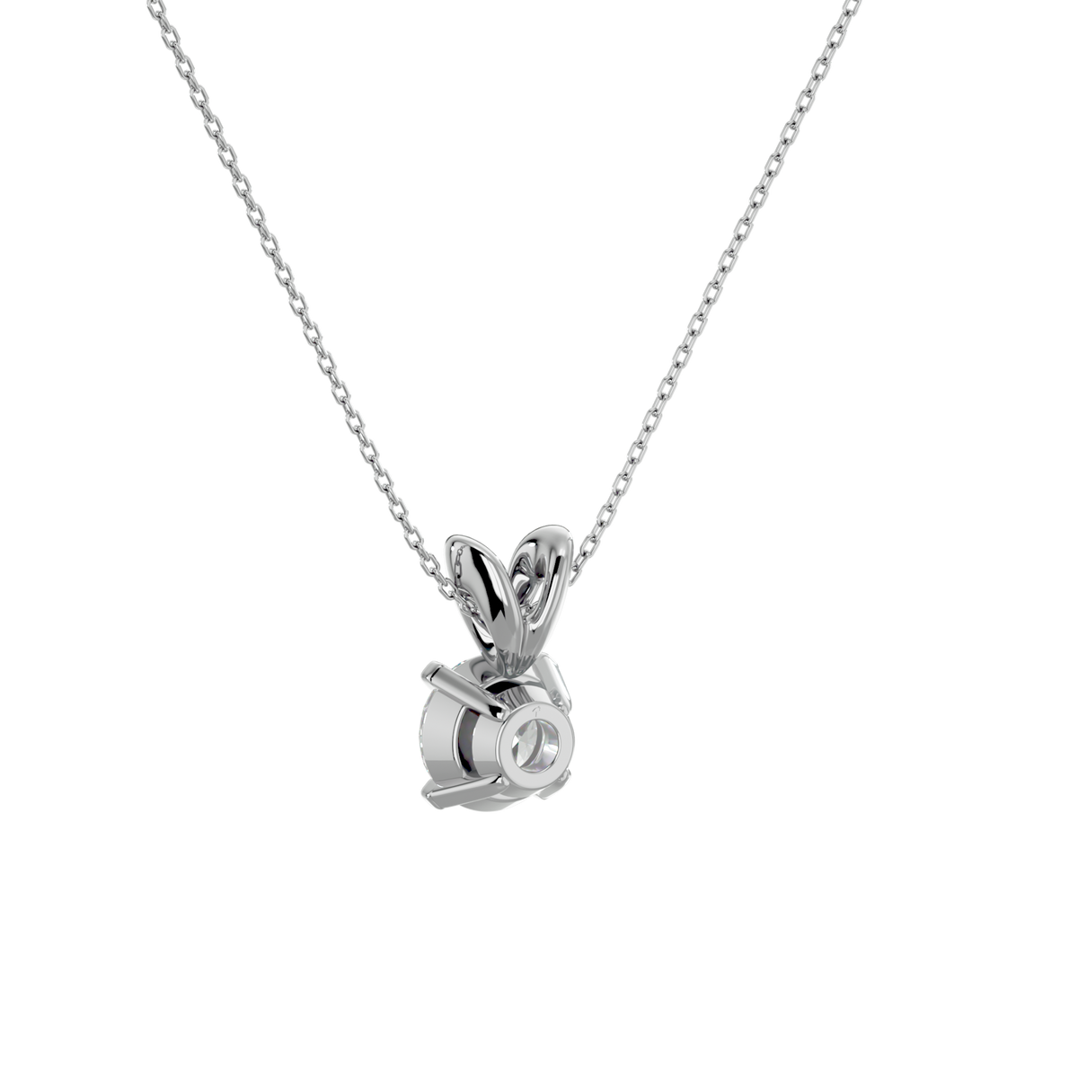 Lillian Solitaire Pendant
