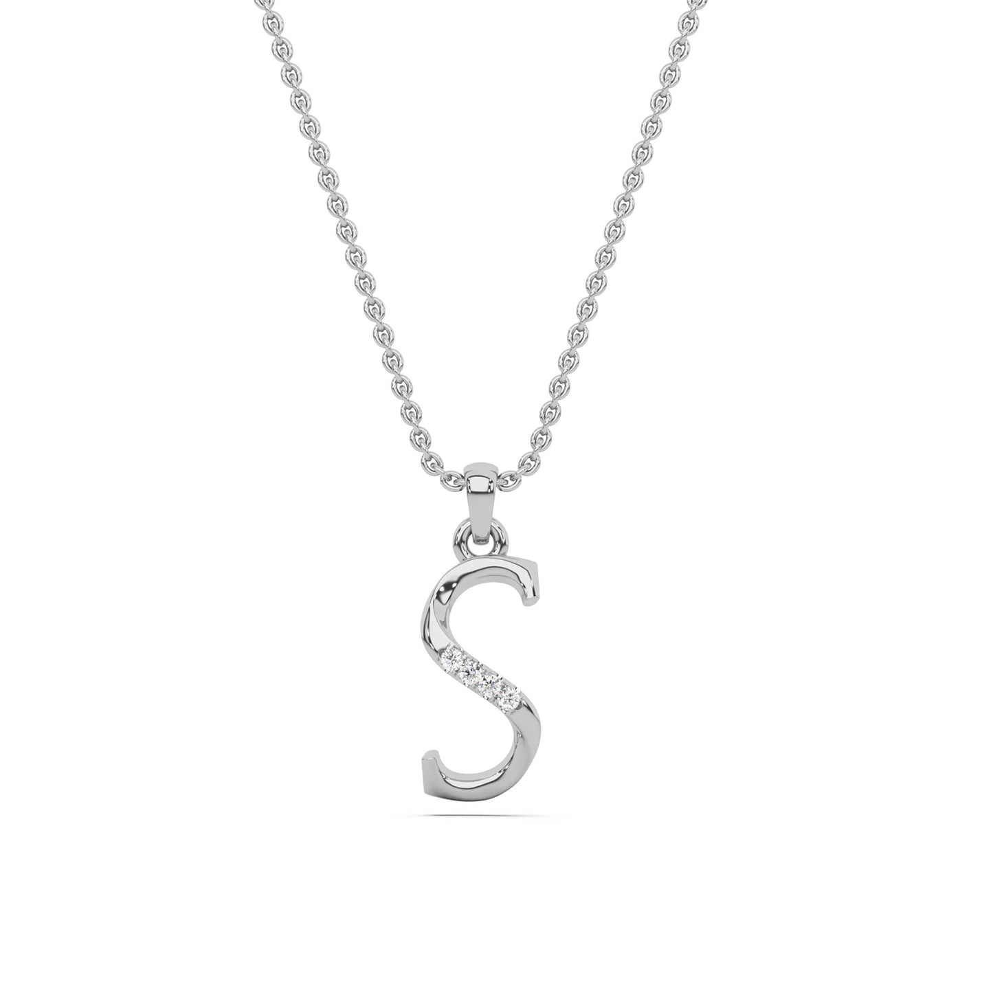 Alphabet S Pendant