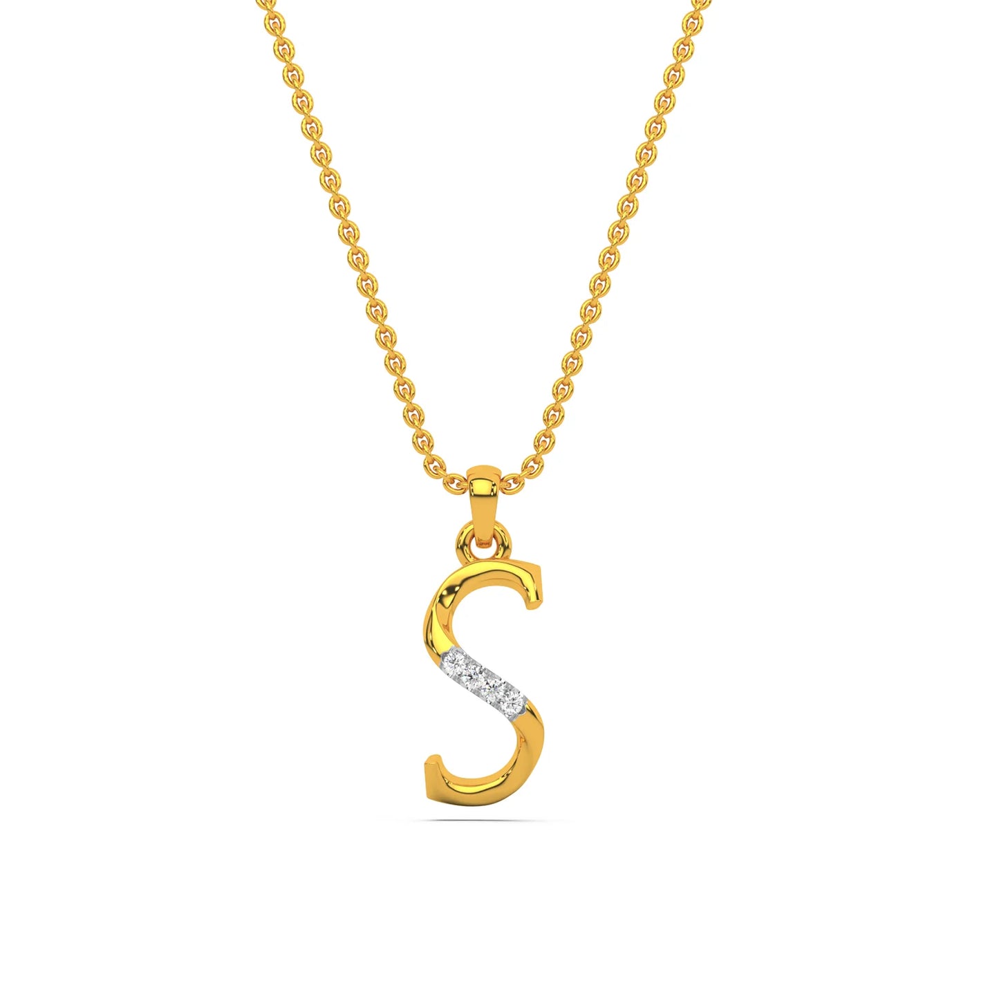 Alphabet S Pendant