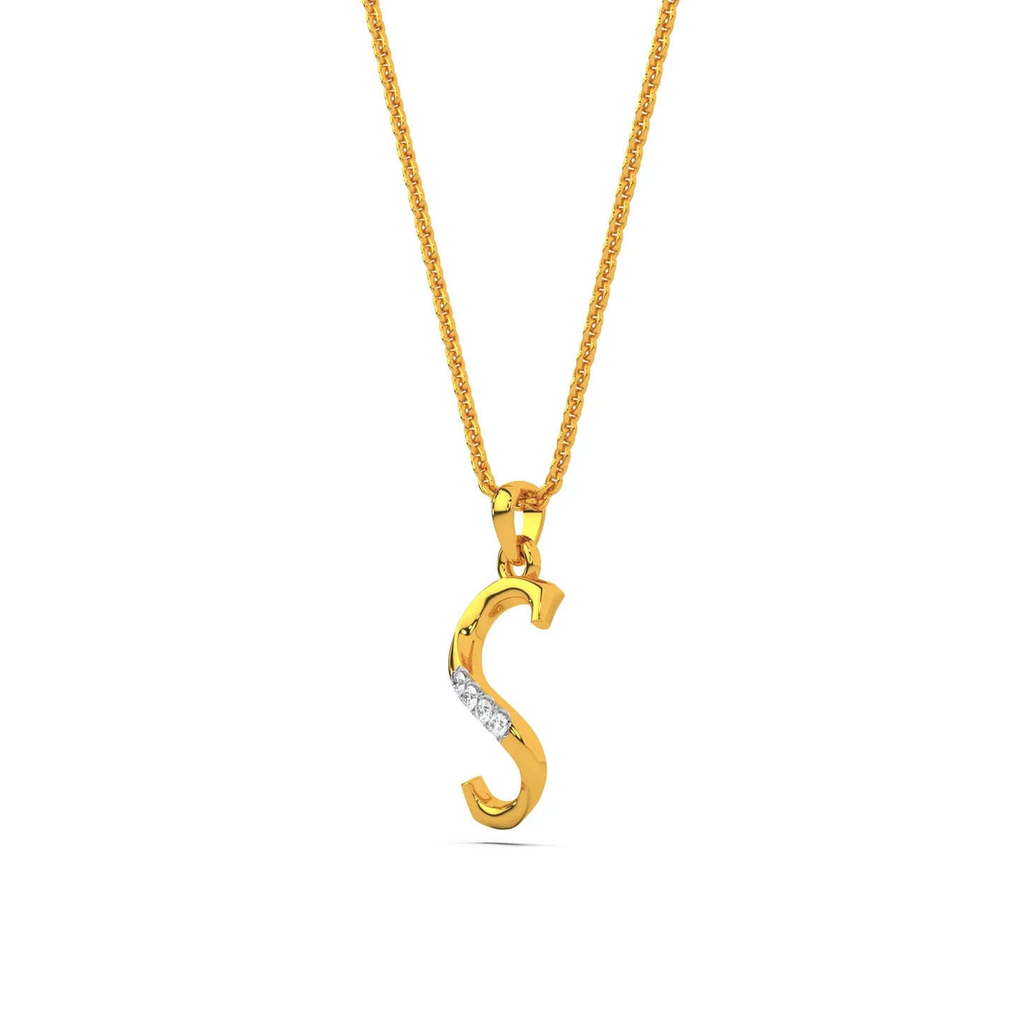 Alphabet S Pendant