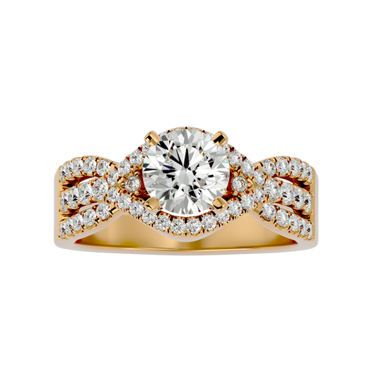Cosmia Solitaire Ring