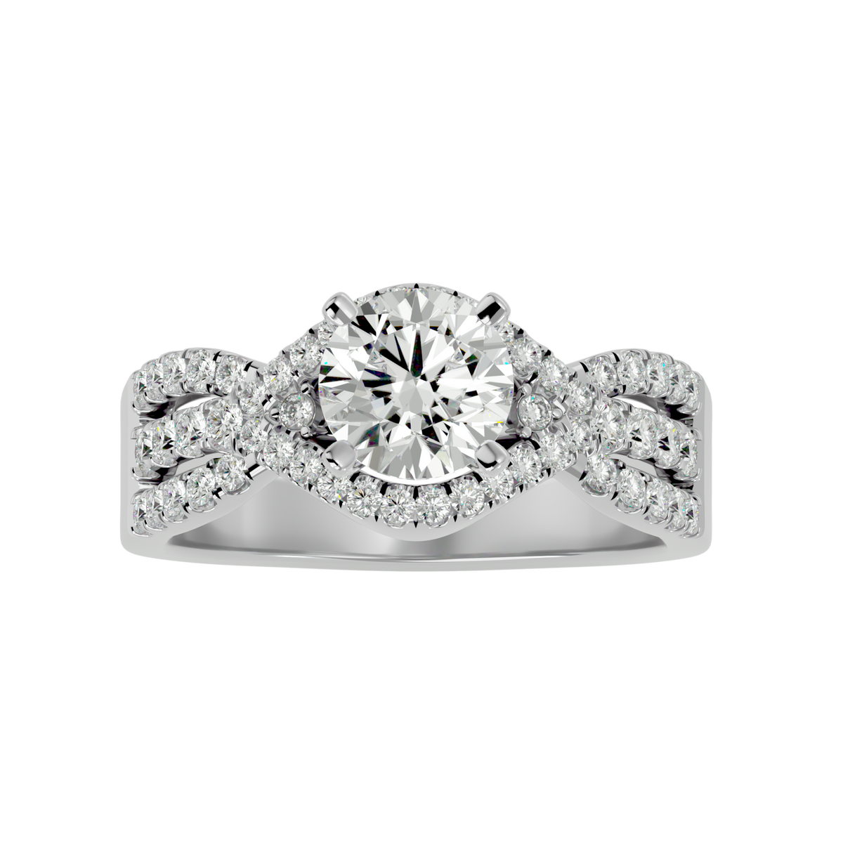 Cosmia Solitaire Ring