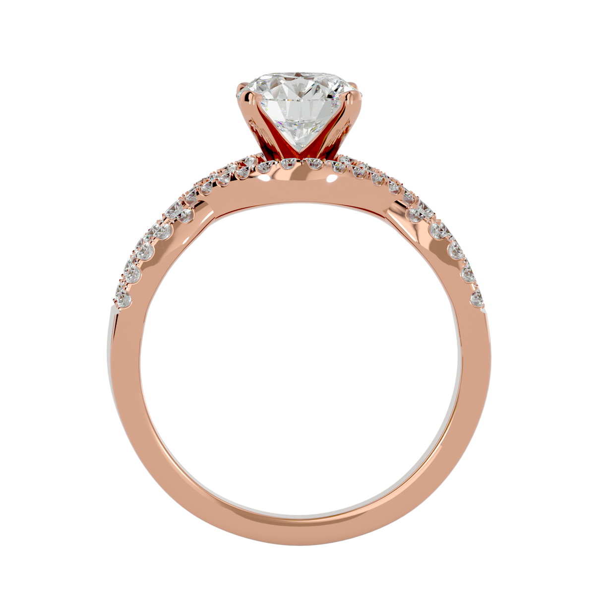 Cosmia Solitaire Ring