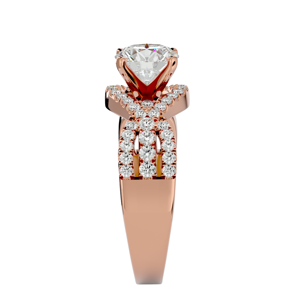Cosmia Solitaire Ring
