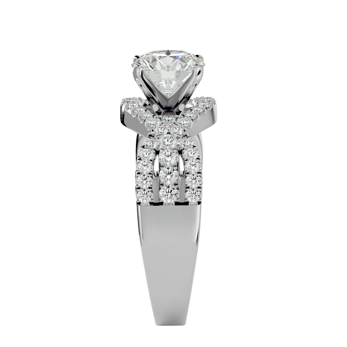 Cosmia Solitaire Ring