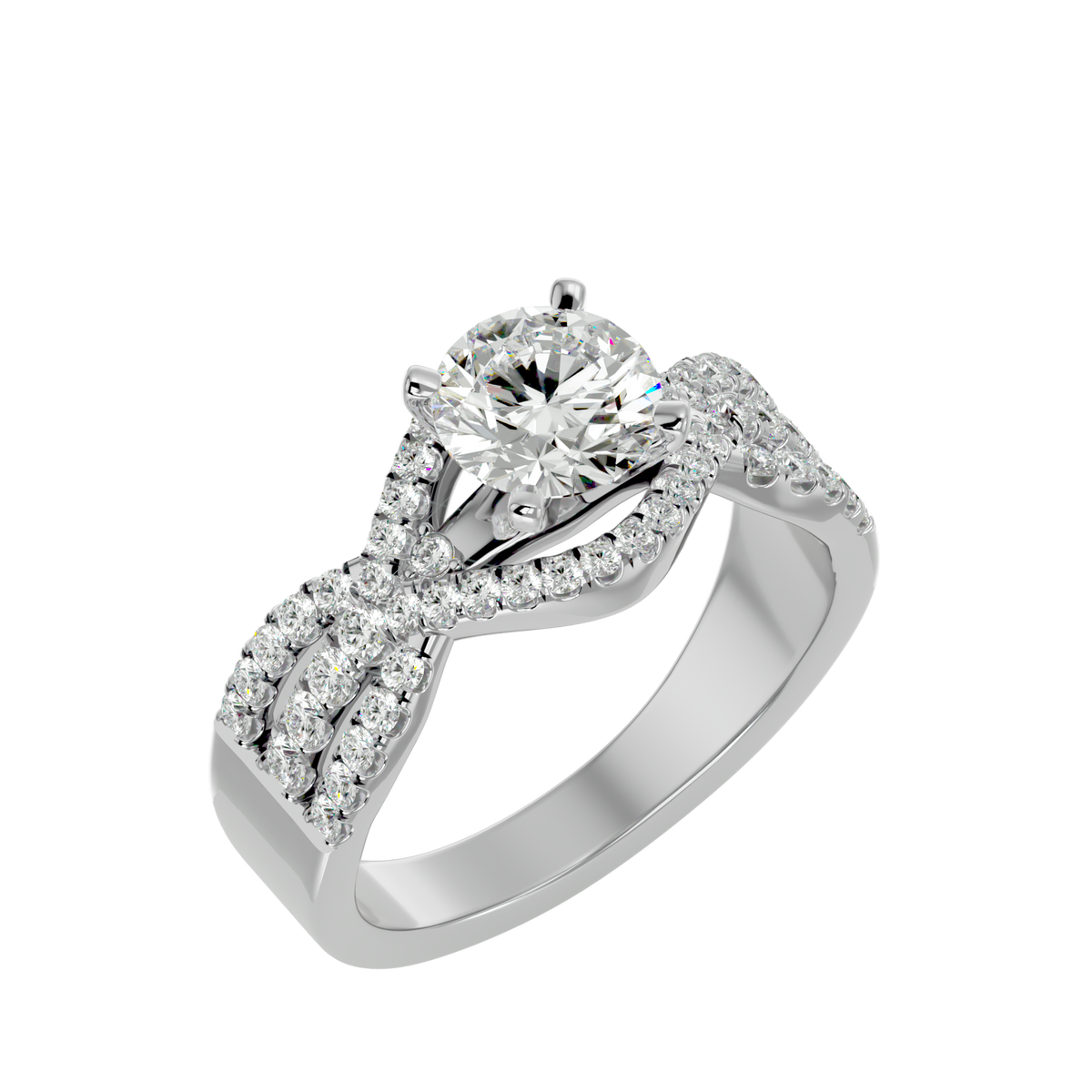 Cosmia Solitaire Ring