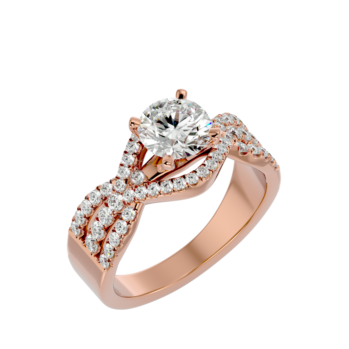 Cosmia Solitaire Ring